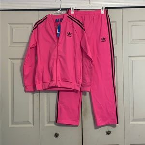 Adidas Straight Leg Tracksuit
